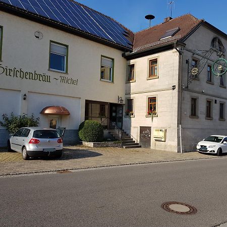 Gasthof Hirschenbraeu Michel Rauhenebrach Eksteriør billede
